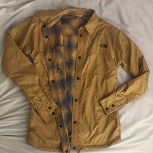 LIKE NEW North Face reversible insulated jacket